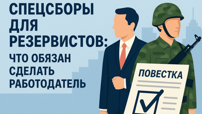 Спецсборы для резервистов: что обязан сделать работодатель