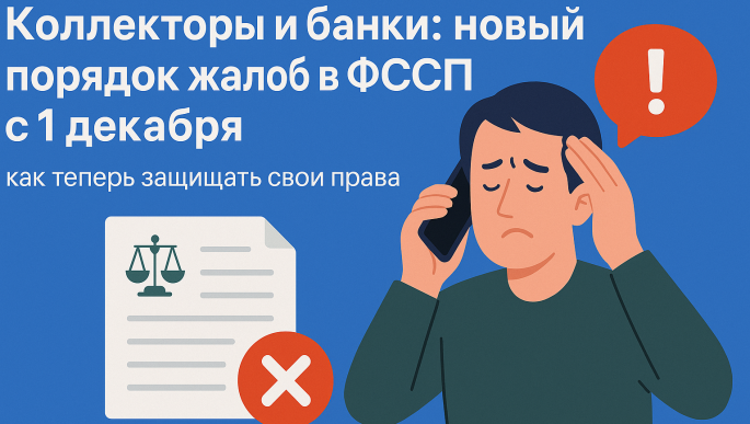 Коллекторы и банки: новый порядок жалоб в ФССП с 1 декабря — как теперь защищать свои права