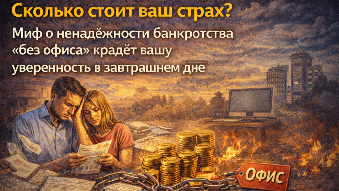Сколько стоит ваш страх? Миф о ненадёжности банкротства онлайн крадёт вашу уверенность в завтрашнем дне