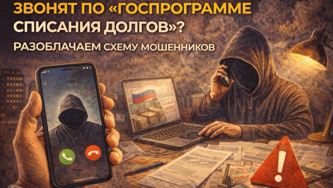 Звонят по "госпрограмме списания долгов"? разоблачаем схему мошенников
