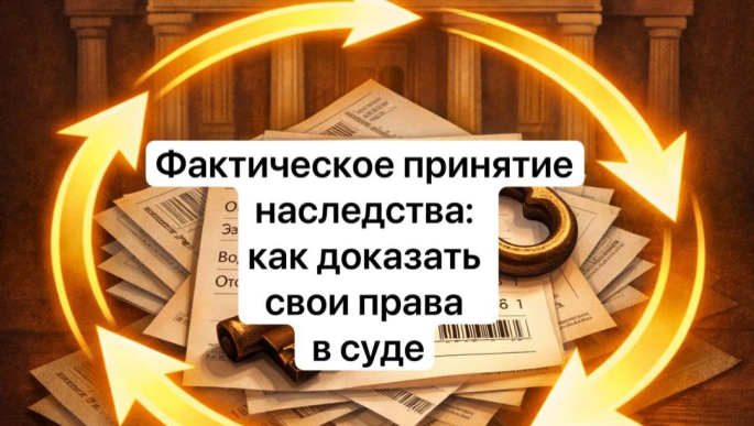 Фактическое принятие наследства: как доказать свои права, если вы не успели к нотариусу