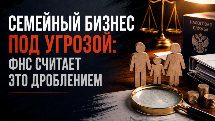 Семейный бизнес под угрозой: ФНС считает это дроблением