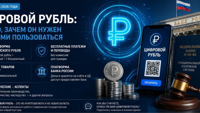 Цифровой рубль в России с 1 сентября 2026 года: что изменится для граждан