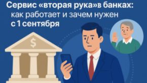 🏦 Сервис «вторая рука» в банках: как работает и зачем нужен с 1 сентября