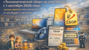 «Технологический сбор» на электронику с 1 сентября 2026 года: зачем ввели, кто заплатит и что будет с ценами