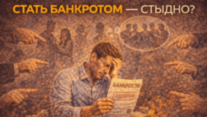 Стать банкротом - стыдно?