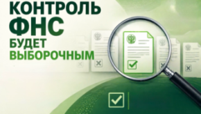 Контроль фнс будет выборочным