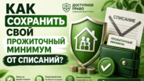 Как сохранить прожиточный минимум от списаний?