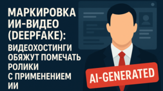 Маркировка ИИ-видео (deepfake): видеохостинги обяжут помечать ролики с применением ИИ. Что важно знать пользователям и блогерам