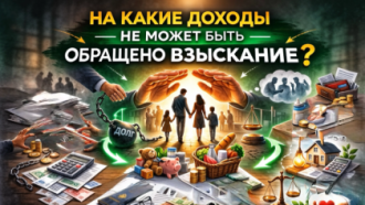 На какие доходы не может быть обращено взыскание?