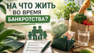 На что жить во время банкротства?