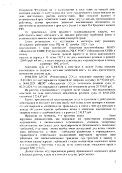 Взыскание компенсации за задержку выплаты заработной платы и об обязании внести изменения в трудовой договор