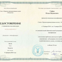 Сафин Ильяс Вадимович