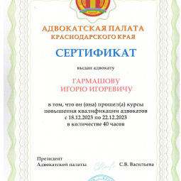 Гармашов Игорь Игоревич